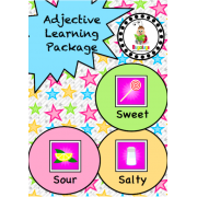 Adjective Workbook - Taste (Salty, Sweet and Sour)
